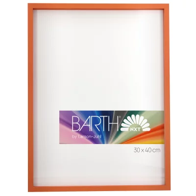 Thumbnail von Alu-Bilderrahmen Barth NXT mit Distanzleiste, Serie 1131 Orange - Furnier Holzoptik Bild 3