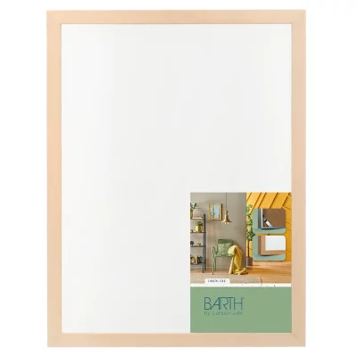 Houten fotolijst BARTH serie 210 30x40 cm | populier, natuur | normaal glas (2 mm)
