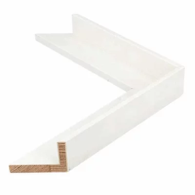 Baklijst FLOATS 35 18x24 cm | wit | lege lijst (zonder glas en achterwand)