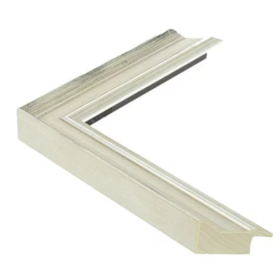 Holzrahmen ACADEMIE 3,1 24x30 cm | Silver | Normalglas (2 mm)
