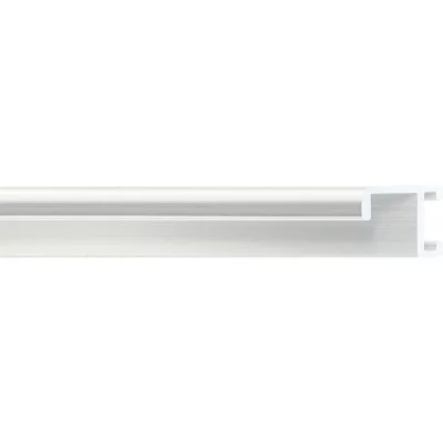 Alu-Bilderrahmen Serie 404 - Zuschnitt Silber poliert, gebürstet | Kunstglas (2 mm)