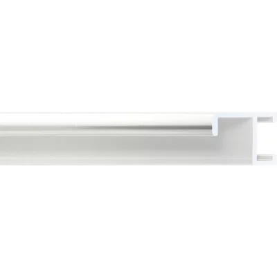 Alu-Bilderrahmen Serie 411 - Zuschnitt Silber poliert, gebürstet | Kunstglas (2 mm)
