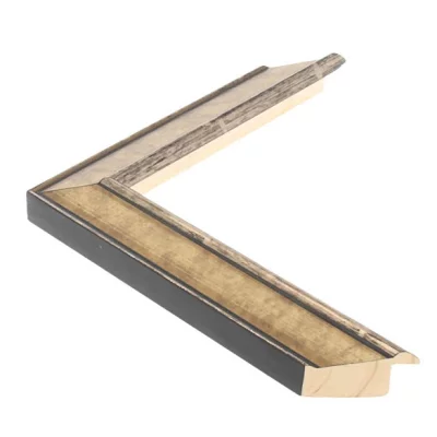 Holzrahmen CANALETTO 3 70x100 cm | Gold | Normalglas (2 mm)