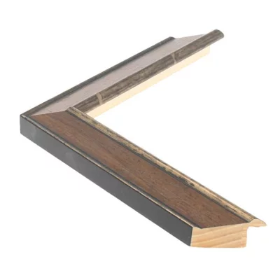 Holzrahmen CANALETTO 3 70x100 cm | Walnut | Normalglas (2 mm)