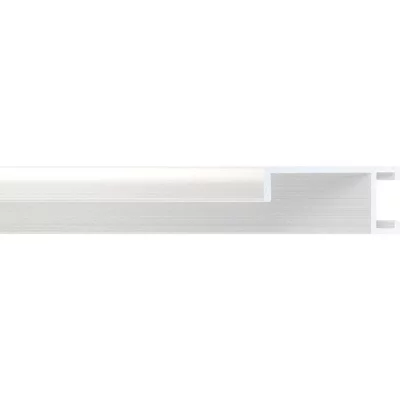 Alu-Bilderrahmen Serie 422 - Zuschnitt Silber matt, gebürstet | Kunstglas (2 mm)