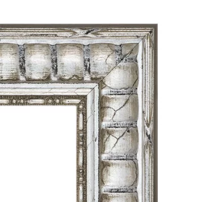 Houten kader CHATEAU 461 50x60 cm | zilver | normaal glas (2 mm)