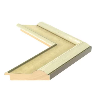 Holzrahmen CANALETTO 7 - Sonderzuschnitt Ivory | Normalglas (2 mm)