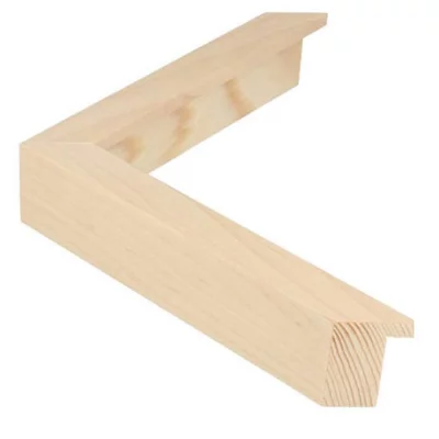 Holz-Bilderrahmen TOUCHWOOD ART 21 Sonderzuschnitt Echtfurnier Ahorn | Normalglas (2 mm)