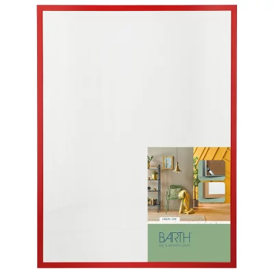 Aluminium fotolijst BARTH serie 916 45x60 cm | rood | normaal glas (2 mm)