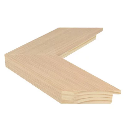 Holz-Bilderrahmen TOUCHWOOD ART 70 Sonderzuschnitt Echtfurnier Eiche | Normalglas (2 mm)