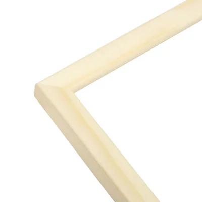 Magneetbord met houten omlijsting 40x60 cm | natuur | zonder glas, met achterwand