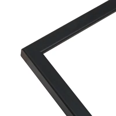 Magneetbord met houten omlijsting 40x60 cm | zwart | zonder glas, met achterwand
