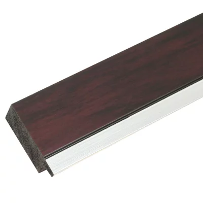 Kunststof kader Emma 13x13 cm | bruin | normaal glas (2 mm)