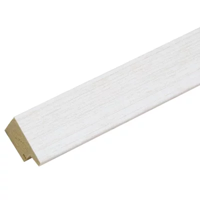 Ramka do zdjęć z polem na tekst 10x15 cm | biały | szkło standardowe (2 mm)