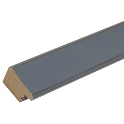 Drewniana rama do obrazu Timeo 15x15 cm | niebieski | szkło standardowe (2 mm)