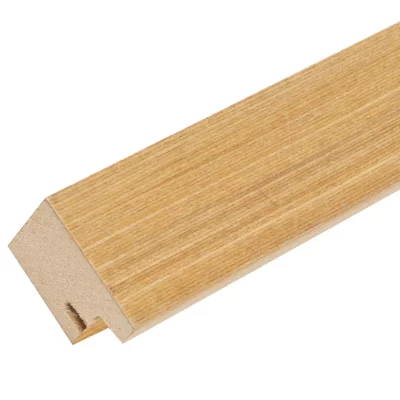 Drewniana rama do obrazu Tina 13x18 cm | naturalny | szkło standardowe (2 mm)
