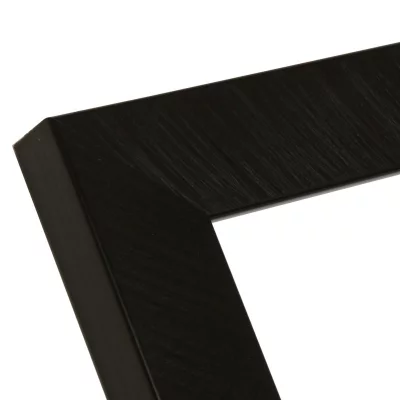 Kunststof kader Ella 13x13 cm | zwart | normaal glas (2 mm)