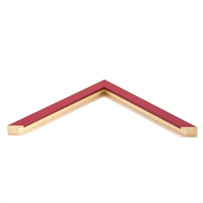 Holzrahmen-Zuschnitt Bentley Bordaux | Normalglas (2 mm)