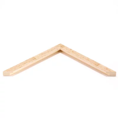 Holzrahmen-Zuschnitt Dagenham Heathway Weiss | Normalglas (2 mm)