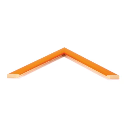 Holzrahmen Alexandra 9x13 cm | Orange | Normalglas (2 mm)