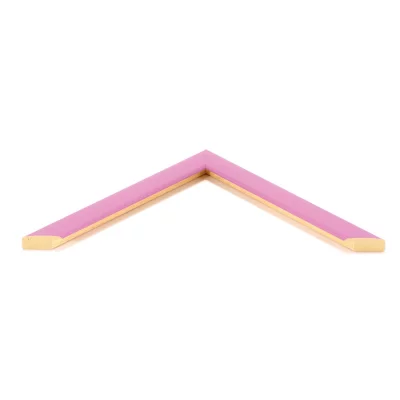 Holzrahmen-Zuschnitt Alexandra Flieder | Normalglas (2 mm)
