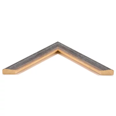 Holzrahmen-Zuschnitt High Barnet Braun | Normalglas (2 mm)
