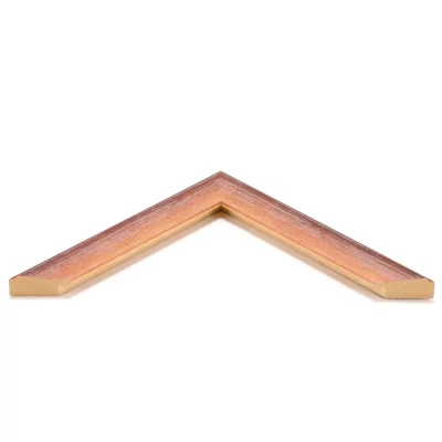Holzrahmen-Zuschnitt High Barnet Rot | Normalglas (2 mm)
