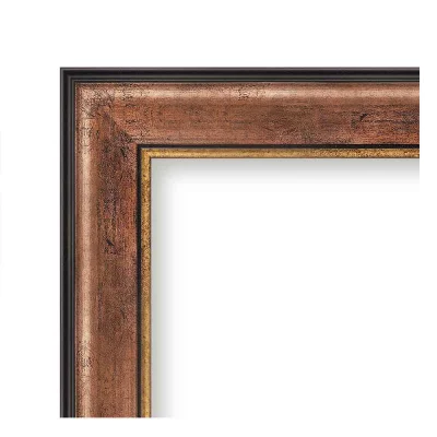Barokowa rama Patrizia 59,4x84,1 cm (A1) | melanż | szkło sztuczne (1 mm)