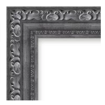 Barok kader Josephine 70x90 cm | zilver | kunstglas (1 mm)