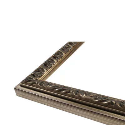 Lustro na ścianę Shab 15x15 cm | srebrny | lustro (2 mm)