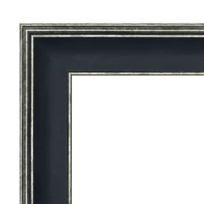 Specchiera Kinshasa 50x100 cm | nero | Specchio (2 mm)