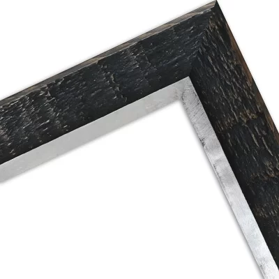 Väggspegel Martins måttbeställd svart | Spegel (2 mm)