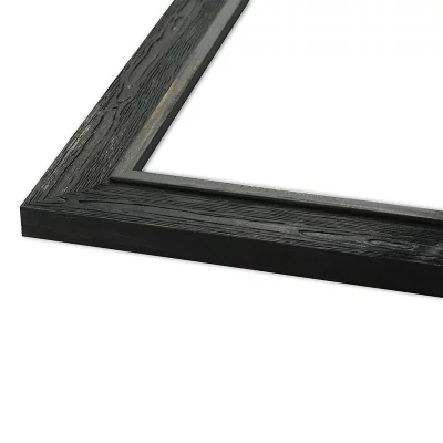 Lustro na ścianę Tarsus na wymiar czarny | lustro (2 mm)