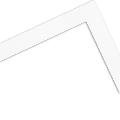 Houten lijst Mareb 60x60 cm | wit, houtnerf | normaal glas (2 mm)