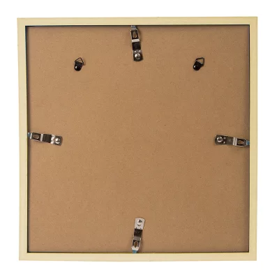 Kunststofframme Cosea med passepartout 30x30 cm (18x18 cm) | Beige | Normalglass (2 mm)