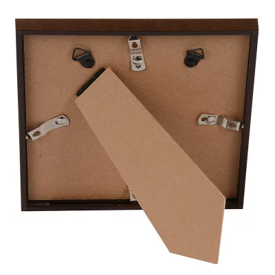 Kunststofframme Puro med passepartout 15x15 cm (10x10 cm) | Bronse | Normalglass (2 mm)