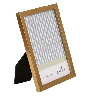 Kunststofframme Deluxe 13x18 cm | Gull | Normalglass (2 mm)