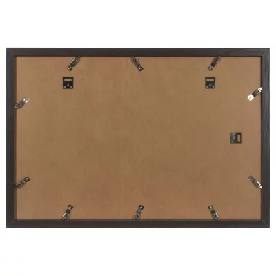 Multi fotolijst van hout Modern 8x13x18 cm | donkerbruin | normaal glas (2 mm)