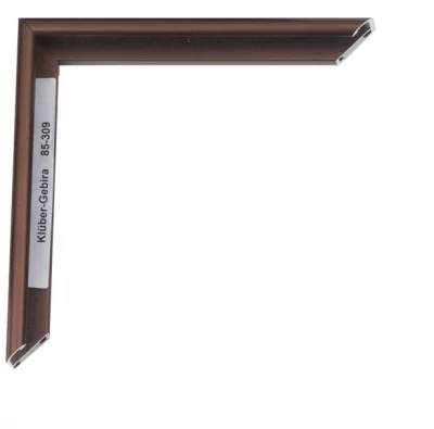 Alu-Bilderrahmen Miguel 30x45 cm | Florentiner Bronze (geätzt) | Normalglas (2 mm)