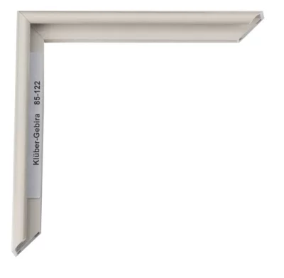 Alu-Bilderrahmen Miguel 30x45 cm | Pastellcreme | Normalglas (2 mm)