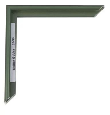 Alu-Bilderrahmen Miguel 30x45 cm | Schottisch Grün | Normalglas (2 mm)