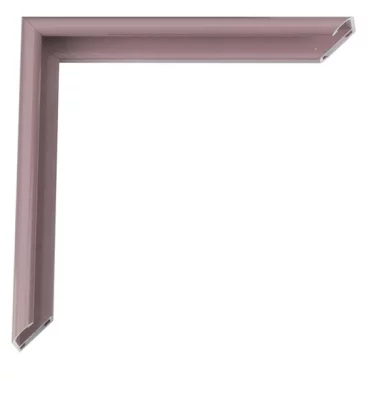 Alu-Bilderrahmen Enzo 84,1x118,9 cm (A0) | Altrosa | Kunstglas (2 mm)