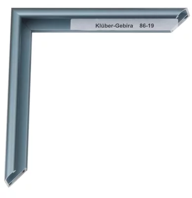 Alu-Bilderrahmen Enzo 84,1x118,9 cm (A0) | Blauzinn-matt, Rücken gebürstet | Kunstglas (2 mm)