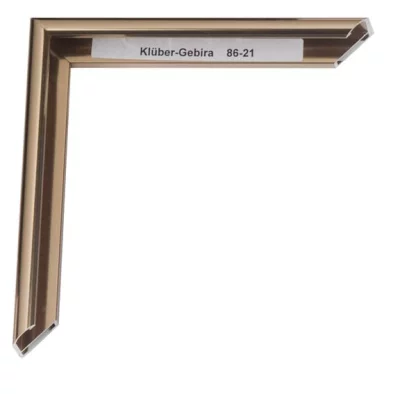 Alu-Bilderrahmen Enzo 84,1x118,9 cm (A0) | Bronze-hell, Rücken gebürstet | Kunstglas (2 mm)
