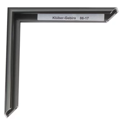 Alu-Bilderrahmen Enzo 84,1x118,9 cm (A0) | Grauzinn matt, Rücken gebürstet | Kunstglas (2 mm)