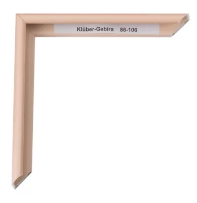 Alu-Bilderrahmen Enzo 84,1x118,9 cm (A0) | Lachsfarben | Kunstglas (2 mm)