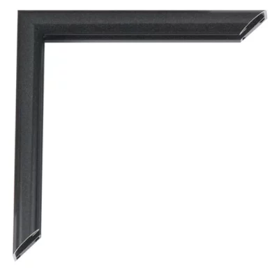 Aluminiumram Pedro 20x30 cm | svart | Standardglas (2 mm)