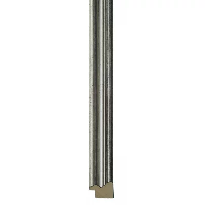 Treramme Elda 42x59,4 cm (A2) | Sølv, svart gjennomstreket | Normalglass (2 mm)