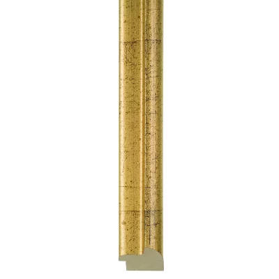 Sonderzuschnitt San Fernando efter mål Guld, sortrød revet | Normalglas (2 mm)