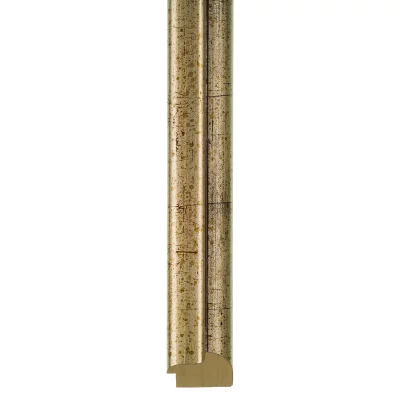 Træramme San Fernando 21x29,7 cm (A4) | Sølv, sortrød ridset | Normalglas (2 mm)